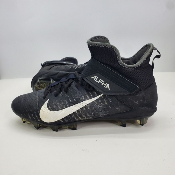 Nike Shoe Men 11.5 Alpha Menace Pro 2 Mid Top 3/4 Football Cleats AQ3209-002 - Picture 12 of 12